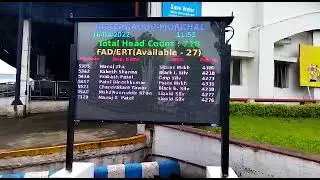 Head Count Solution and ERT (Emergency Response Team) LED Display| #safety #safetyfirst | 9537219666