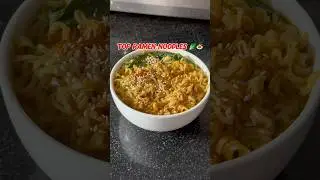 Top Ramen noodles 🍝🥬review #shorts #review