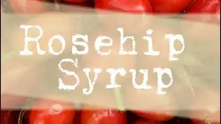 How to Make Rosehip Syrup 