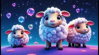 Six Snoring Sheep Dream All Night | Sleepytime Song for Kids | Nursery Rhymes and Baby Songs