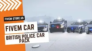 FiveM British Police Car Pack #fivem #car #policecar