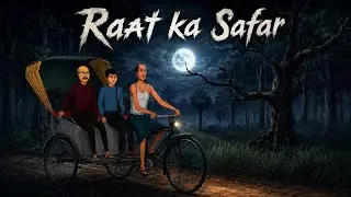 Horror cartoon story रात का सफर || भूतो की कहानी  || Raat ka Safar || Horror Animated story in Hindi