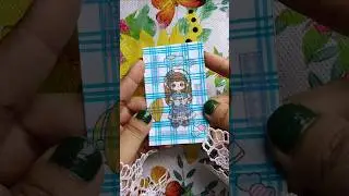 Kawaii journal ✨🌷 sky blue 🩵 journal 🫧 #diy #journal #blue #kawaii #viral #shorts