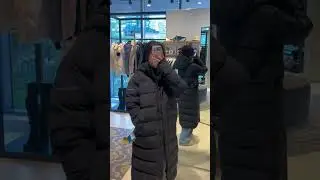 ColumbiavAmaze Puff Black Long Hooded Jacket