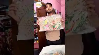 Laddu Gopal ki pagdi ready ho gyi | mukut making at home #craft #radhekrishnaa #hindudeity #diy