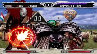 KOF MUGEN New kyouki vs Gatanathor(muu)