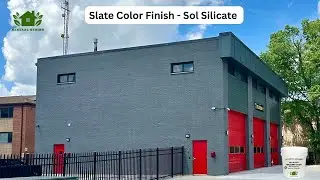 🎥 ROSEMONT, IL FIRE STATION #2 &ndash; SLATE BRICK STAIN TRANSFORMATION USING SOL-SILICATE