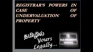 UNDERVALUATION OF PROPERTY &ndash; REFERENCE TO COLLECTOR UNDER INDIAN STAMP ACT