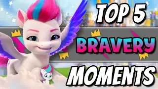 Top 5 Zipp Storm BRAVERY Moments | My Little Pony