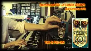 Lounsberry Pedals - TALL & FAT / Hammond C3 and Leslie 3300W @lounsberrypedals7529