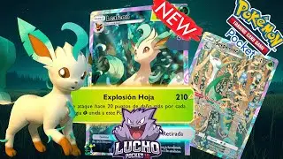 ¡MÁS DE 200 DE DAÑO POR 1 ENERGÍA! EL NUEVO LEAFEON con SERPERIOR SON INVENCIBLES POKÉMON TCG POCKET