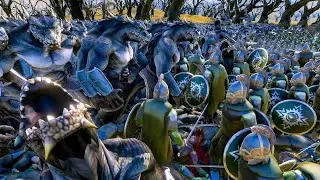 17 000 Rohan Soldiers VS 17 000 Dragon Mans - Ultimate Epic Battle Simulator 2 UEBS 2 - Uebs 2022