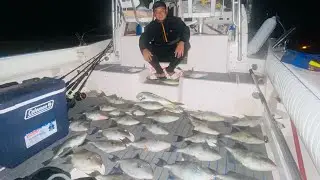 Fishing Offshore out of Murrells inlet ,SC (Catch,Clean,Cook)(Vertical Jigging)