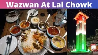 Ahdoos Restaurant Lal Chowk Srinagar Kashmir | Kashmiri Wazwan At Lal Chowk Srinagar