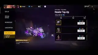 New Bike Skin In Free Fire | New Top Up Event | Garena Free Fire