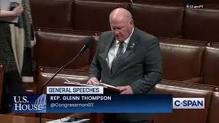 Congressman Thompson Remembers the Life and Legacy of Congressman Jim Hagedorn (R-MN)