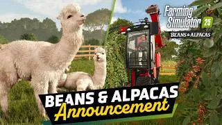 🦙 Beans & Alpacas - Announcement Teaser | Farming Simulator 25