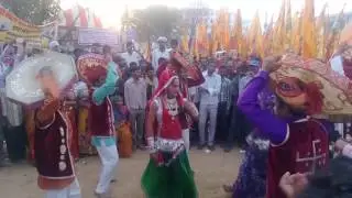 शेखावाटी प्रशिद चंग नृत्य खाटू श्याम जी सीकर राजस्थान