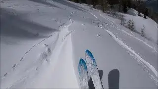 Skiing The Race-Piste & A Wee-Bit (?) Off-Piste