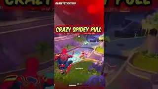 Insane Off-Map Spiderman Pull! 😱🔥 #marvelrivals