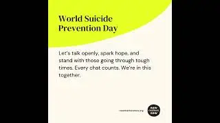 World Suicide Prevention Day