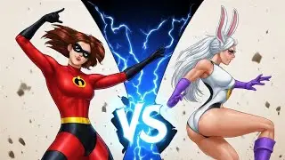 WWE 2K25 Elastigirl VS Mirko Backstage Brawl