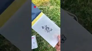 You can even print tatoo stencil outdoors with Phomemo TP31 mini tattoo printer!😍#phomemo #tattoo