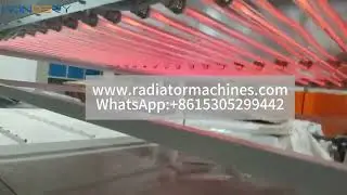 Auto Radiator Vacuum Packing Machine , Auto Radiator Production Line