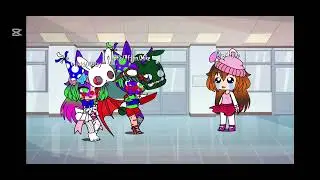 The FNAF gang crashed the party again but at school and I brought some friends