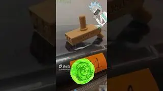 Portal Gun (Rick and Morty) #shorts