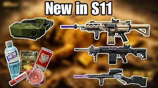 New Weapons & Experimental Items in S11 / Arena Breakout S11 Beta Test