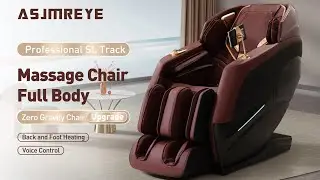 Massage Chair 4D Zero Gravity Chair Full Body Massage Chair With Heating, Voice Control, Smart Scan