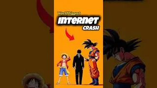 Anime's BIGGEST internet crash EVER revealed today! #shorts  #anime