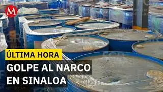 FGR destruye más de 100 toneladas de precursores químicos en Sinaloa