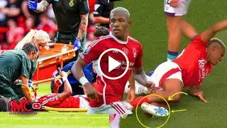 🚨WATCH: Danilo suffers horrific leg injury in Nottingham Forest vs Bournemouth PL clash