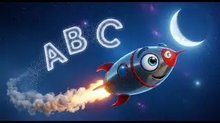 ABC Rocket Ride to the Moon 🚀🌙 | Learn ABC for Kids | Alphabet Adventure