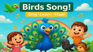 Let&rsquo;s Fly with the Birds | Fun Bird Song for Kids | Learn Animal Sounds | Educational Nursery Rhyme