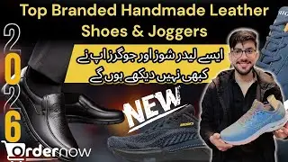 Best Branded Leather Shoes & Joggers for Winter 2026 | Top Trending Footwear
