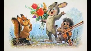 Squirrel and Hedgehog Medley for Violin and Piano (Sheet Music)