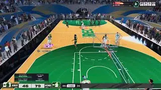 NBA 2K25 Contact Dunk Body