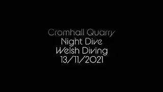 GoPro Hero 10 - Cromhall Quarry, UK Scuba Diving, Night Dive 13/11/2021