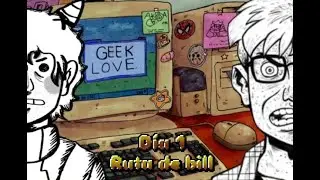 un espanta seres humanos nos ligar....sale mal-geek love\ruta bill