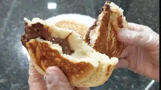 DELICIOSAS PANQUECAS 🥞 PANQUECA AMERICANA RECHEADA 😋🍫