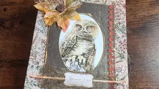 No Digital Journal - The Cover - Using Up My Autumn / Fall Supplies - Part 3