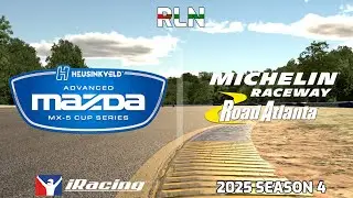 Advanced Mazda MX-5 Cup by Heusinkveld | iRacing 2025 Season 4 | Race 4/12 - Road Atlanta