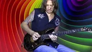 Recording a guitar solo for the band 