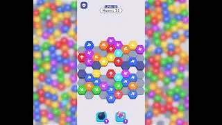 Hexa Away 🧩 Level 50 Walkthrough & Solution