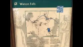 Watson Falls - Then and Now