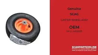 485939 CASTER WHEEL ASSY - SCAG Genuine OEM Part