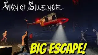 Boat and Helicopter Escape Ending! | Sign Of Silence New Event | Horror Multiplayer Full Gameplay